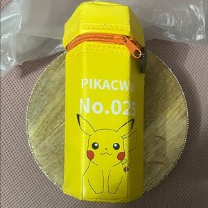 Yellow Pikachu Pencil Case